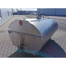 Milchtank Wassertank Edelstahl Tank 2.550 Liter