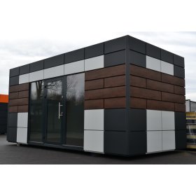 6 x 3 m Bürocontainer / Verkaufscontainer / Container-01