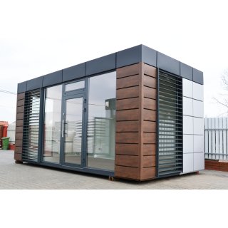 6 x 3 m Bürocontainer / Wohncontainer - Mod. Exclusive