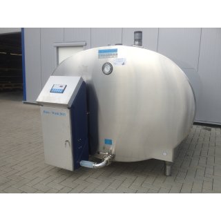 Mueller O-700 - Milchtank gebraucht - 3000 Liter mit RistoWash 2018 mit Kühlung 3 PS ohne Heizung